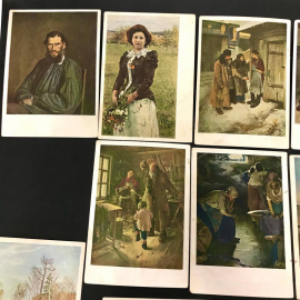 Почтовые открытки 1930г, чистые, малотиражные, коллекционные, редкие, винтаж, СССР. Картинка 2